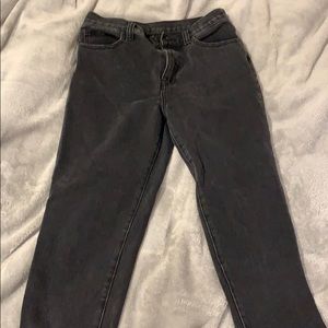 Black mom jeans